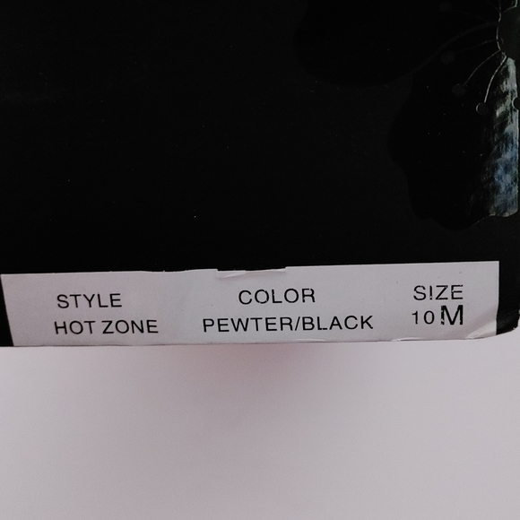 Chinese Laundry Pewter/Black Strappy Wedge Heels - Picture 7 of 13